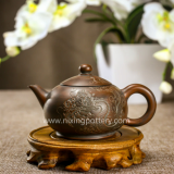  Clay teapots Qinzhou Nixing pottery handmade teapot  200ml